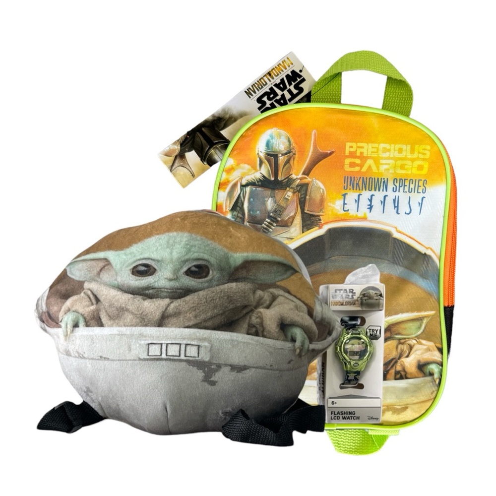 NWT The Mandalorian Baby Yoda Brand New Bundle of 3 Items